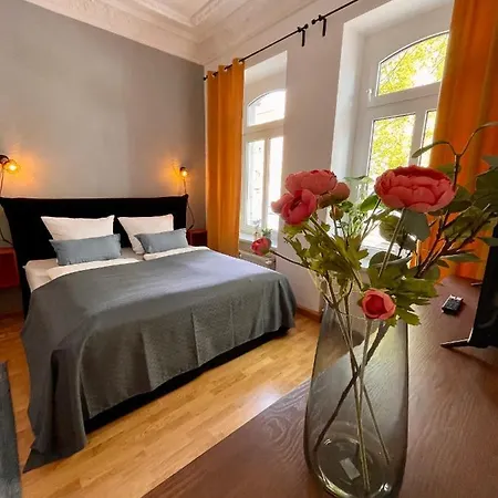 Rum i privatbostad City Gaesteapartment Zentrum-ost Leipzig